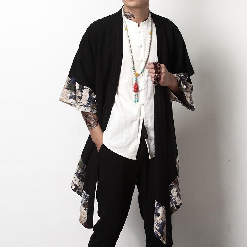 Men’s Long Kimono Jacket - Fuyu