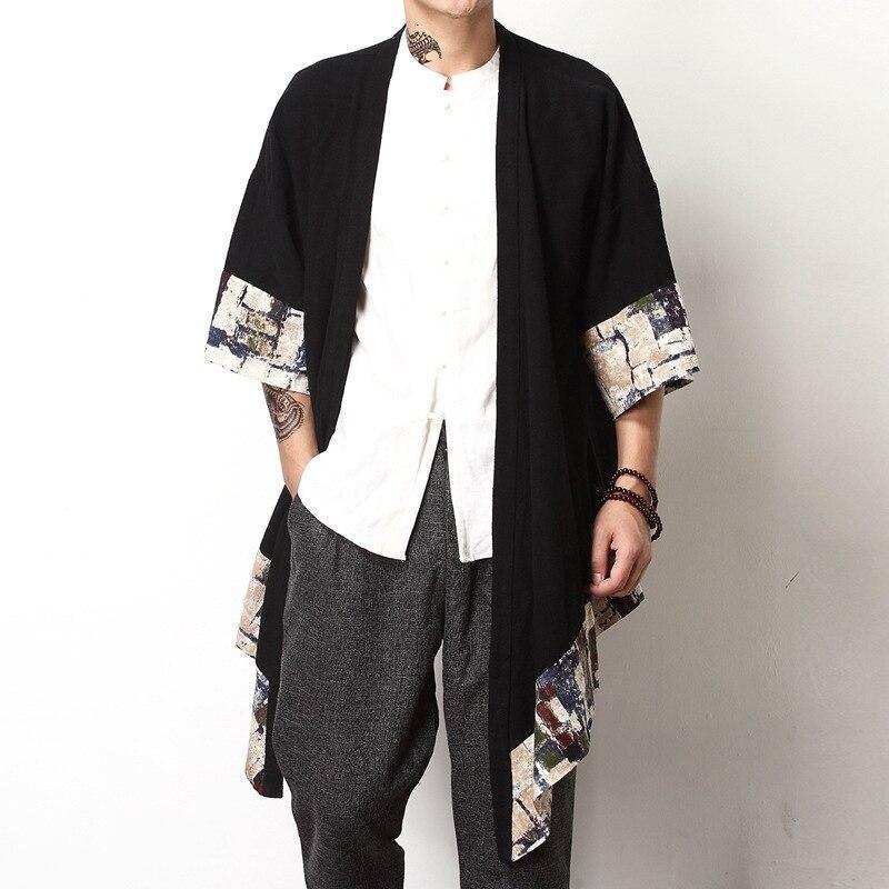 Men’s Long Kimono Jacket - Fuyu