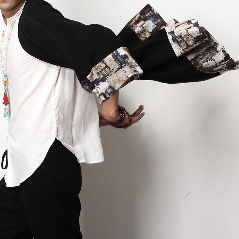 Men's Long Kimono Jacket - Tannaru