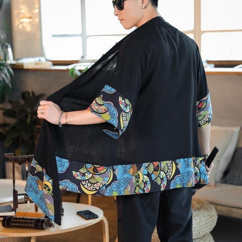 Men’s Long Kimono Jacket - Sensu