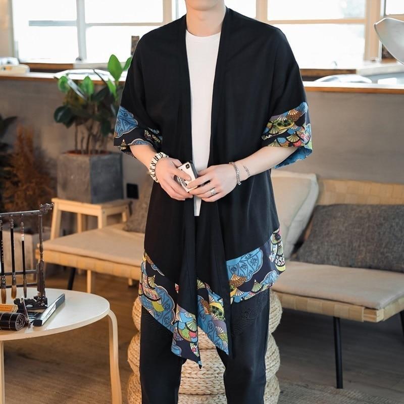 Men’s Long Kimono Jacket - Sensu