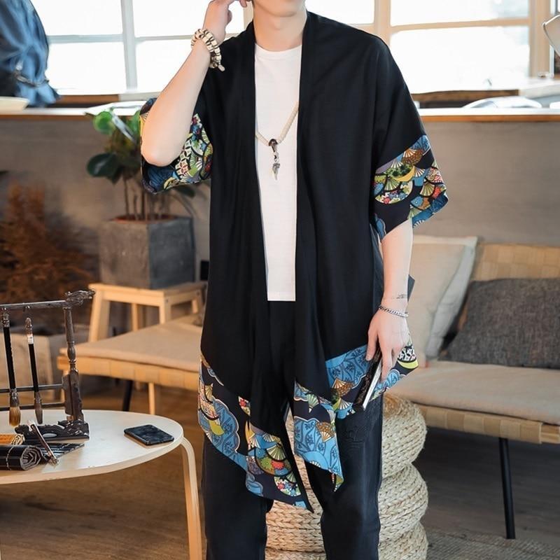 Men’s Long Kimono Jacket - Sensu