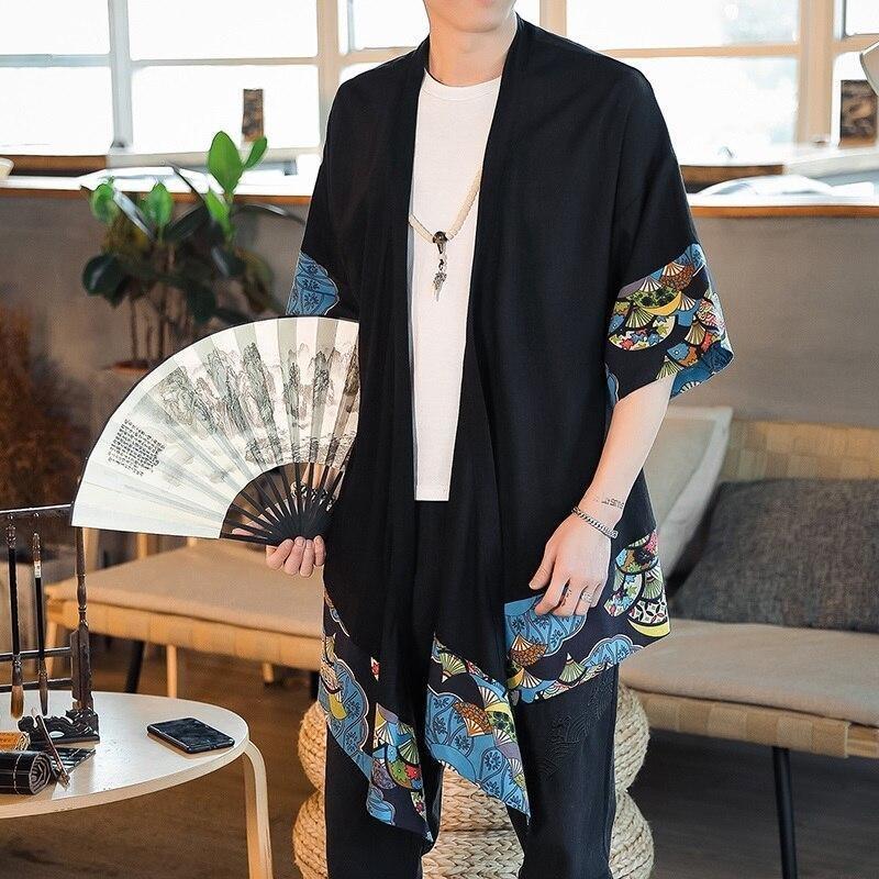 Men’s Long Kimono Jacket - Sensu M