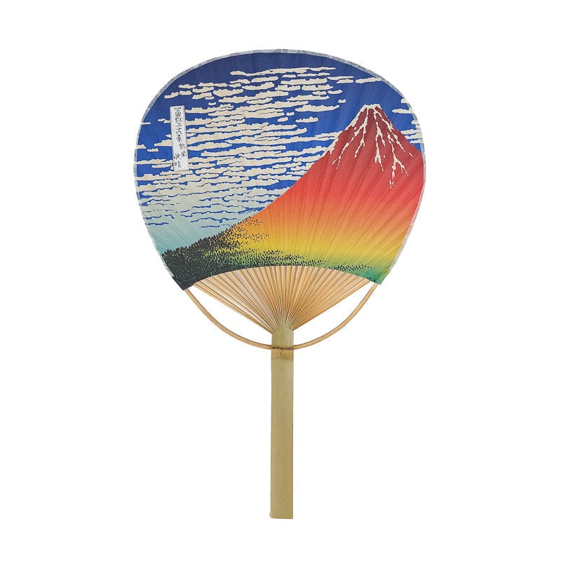 Mount Fuji Uchiwa Fan