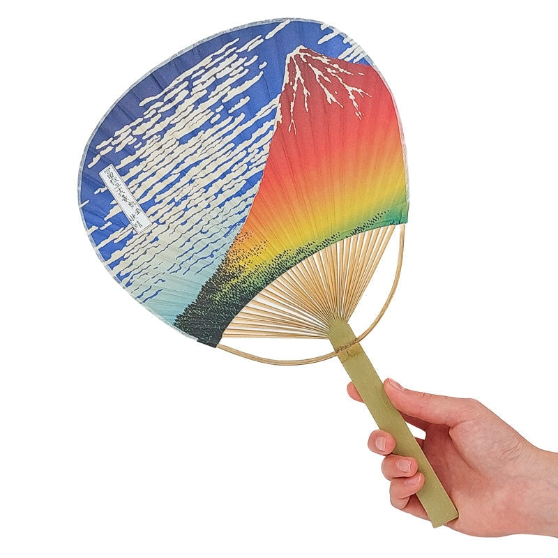 Mount Fuji Uchiwa Fan