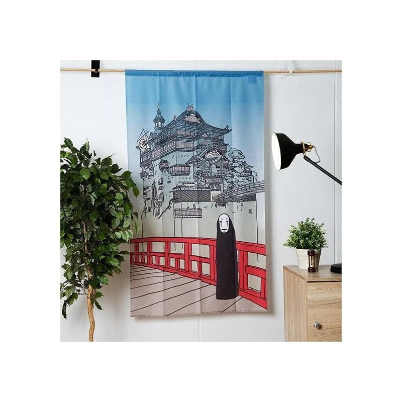 Japanese Noren Voyage de Chihiro - 85 x 150 cm