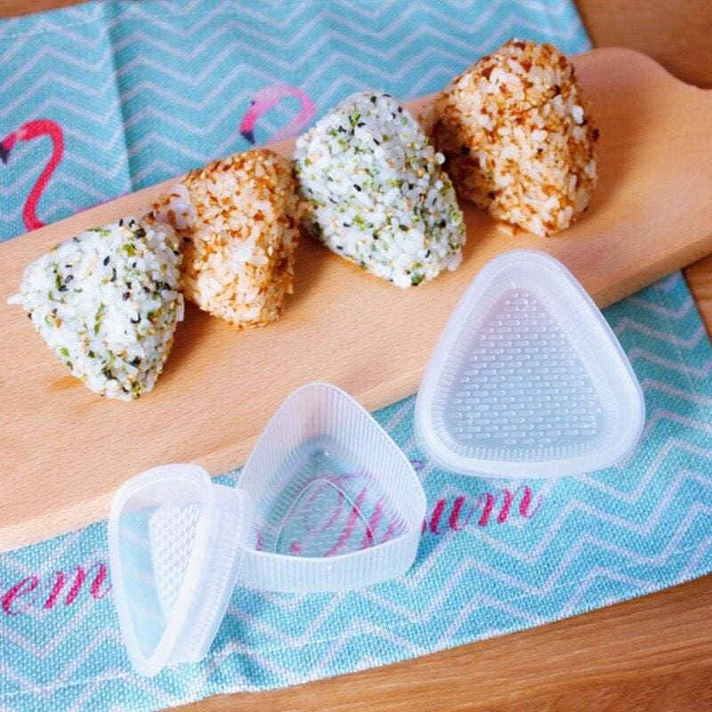 Rice Ball Mold Sushi Mold Sushi Rice Ball Mold Cute Onigiri Mold Diy Sushi  Molds Triangle Rice Mold Cartoon Style Food Grade Pp Sushi Making Kits For  Lunch Bento And Home Diy 