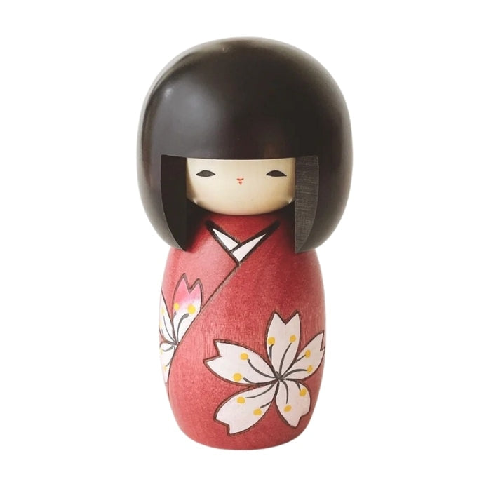 Kokeshi Blossom doll