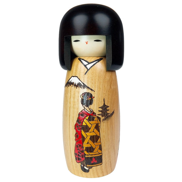 近代こけし 梅香 晃常作 29cm kokeshi doll 近代こけし 梅香 晃常作 29cm kokeshi doll