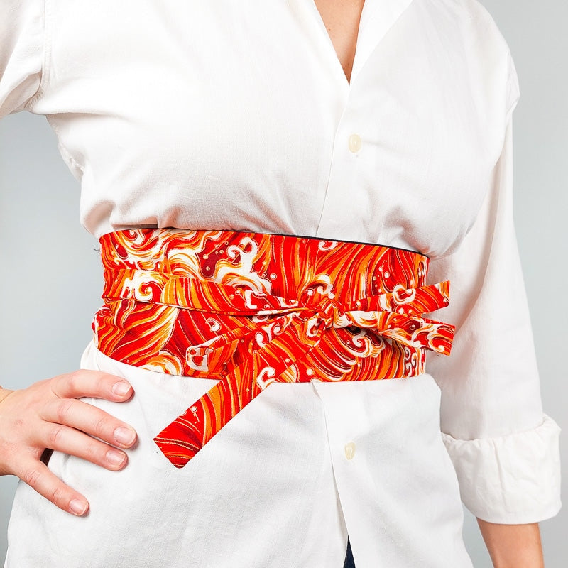 Red Obi Belt Araumi S