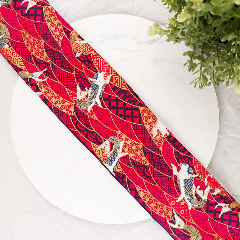 Red Obi Belt Koï Fish