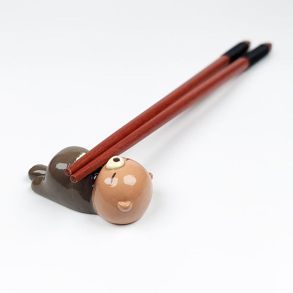 Japanese Chopstick Rest - Otter | Japan Avenue