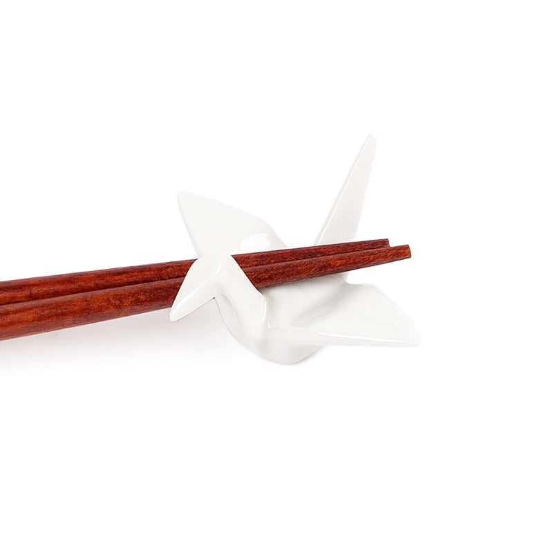 Chopsticks Rest White Origami