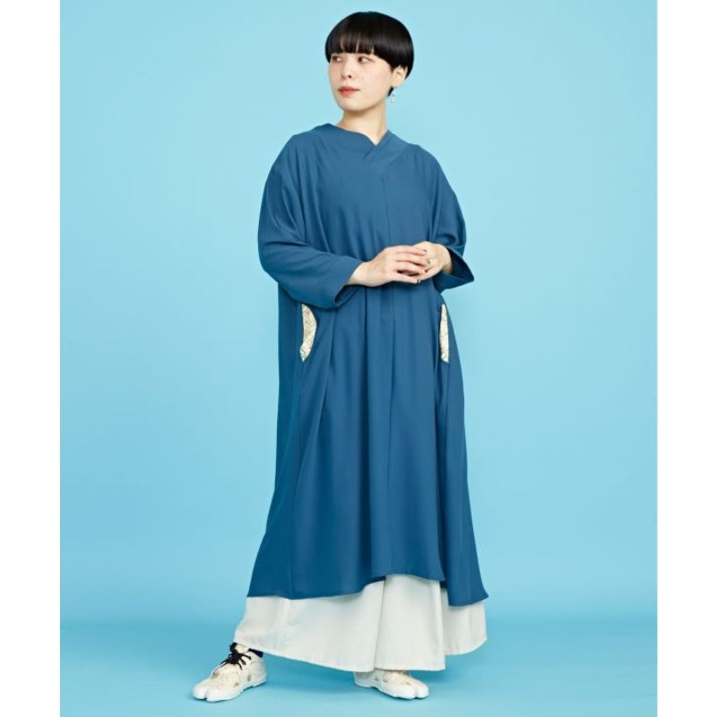 Modern Japanese Dress - Blue
