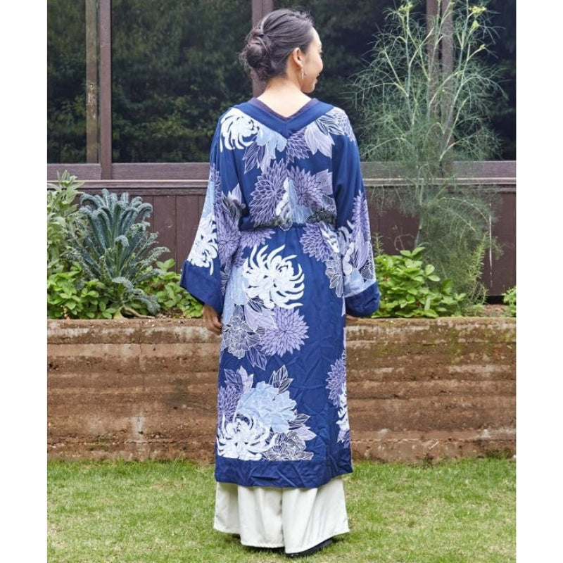 Japanese Print Dress