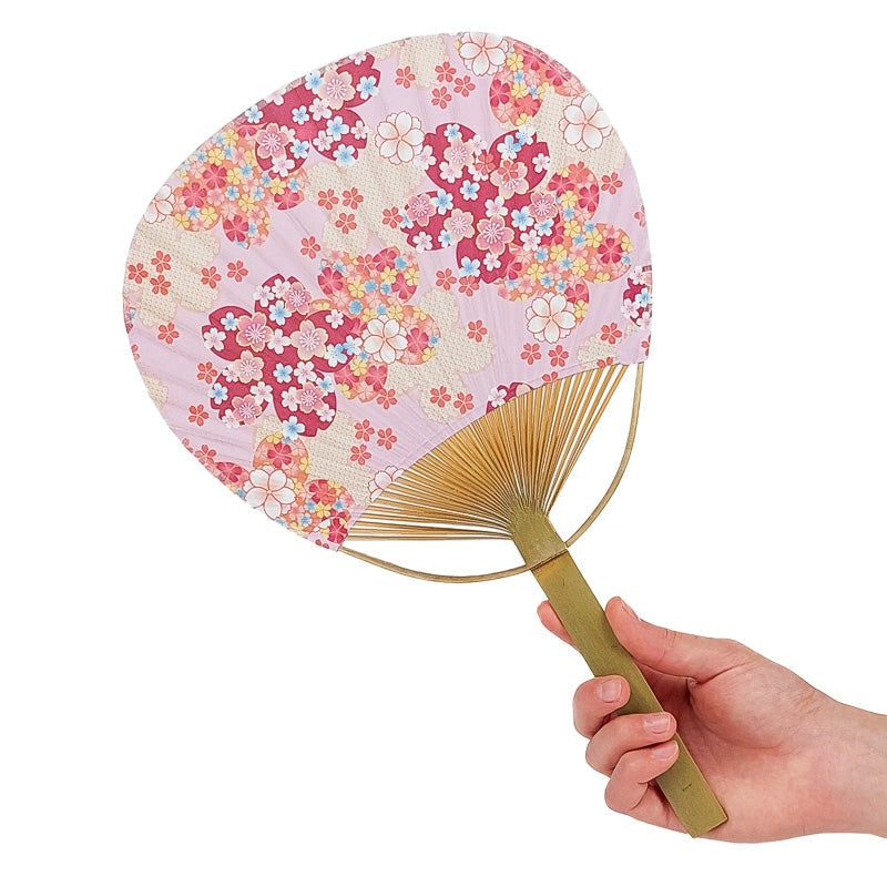 Round Japanese Fan - Sakura