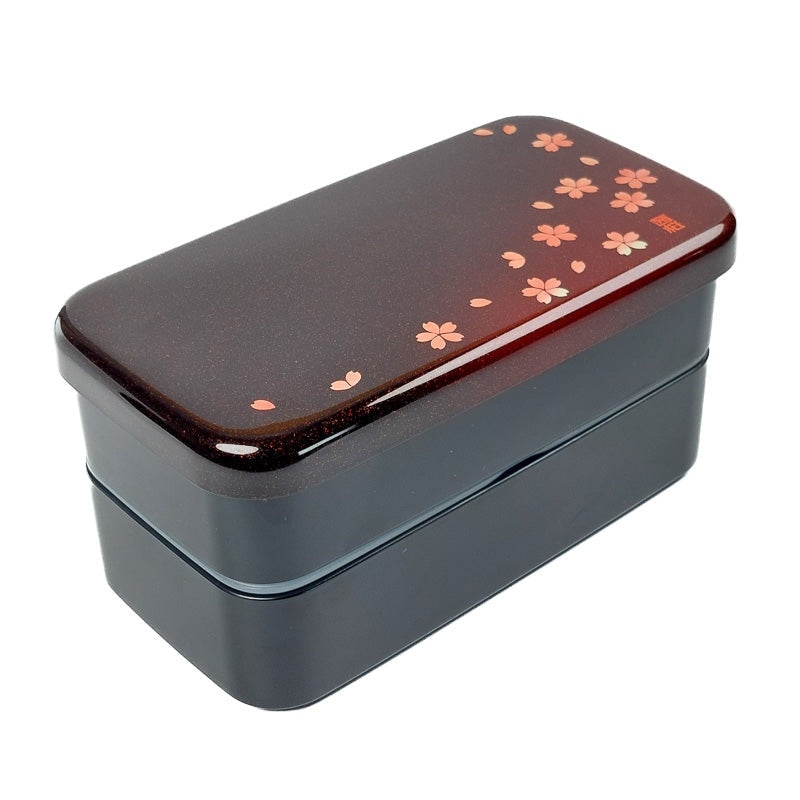 Japanese Daruma Stacked Round Bento Lunch Box