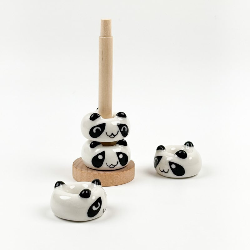 Panda Japanese Chopstick Holder Set