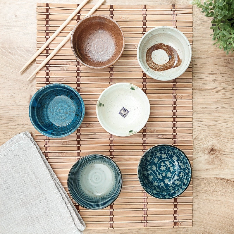 Small Japanese Bowls - Set of 6