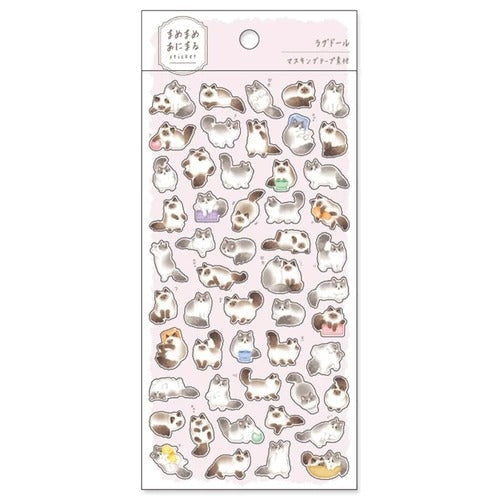 Cute Japanese Cat Stickers