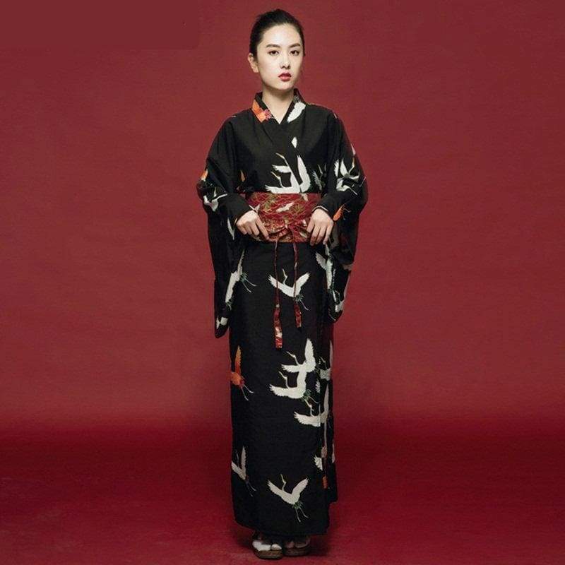 Traditional Japanese Woman Kimono