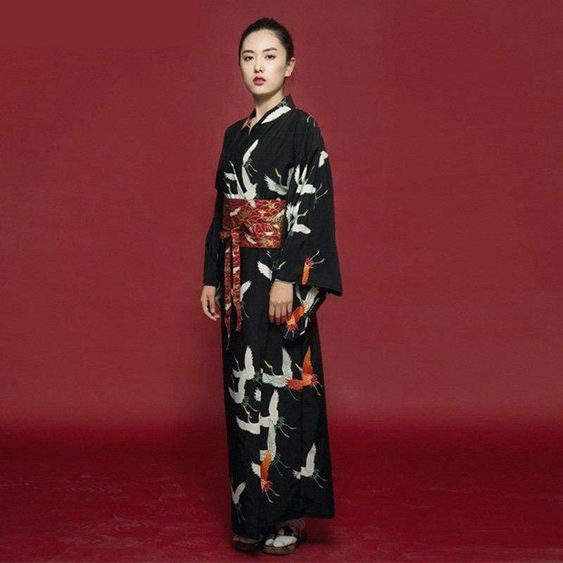 Traditional Japanese Woman Kimono