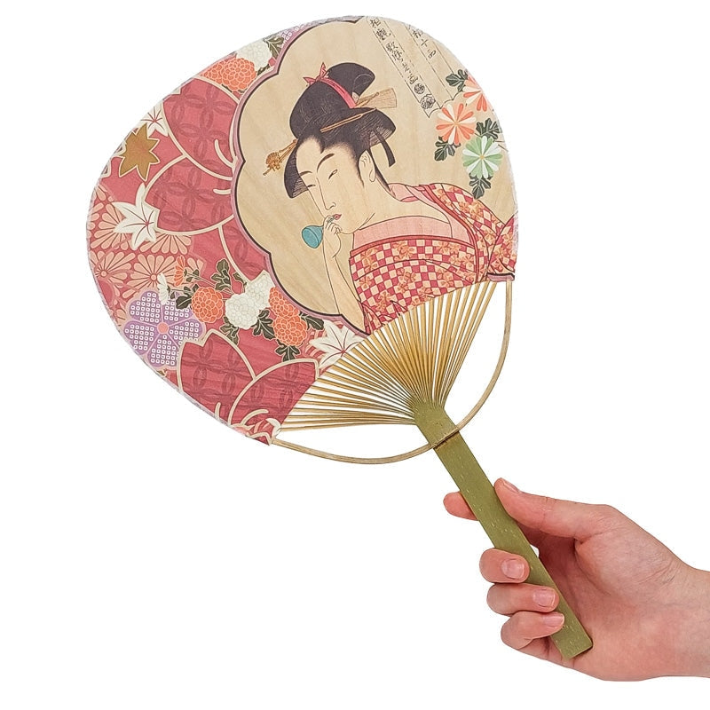 Uchiwa Geisha Fan