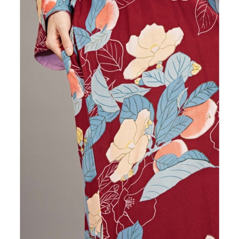 Veste Kimono Femme Fleurie