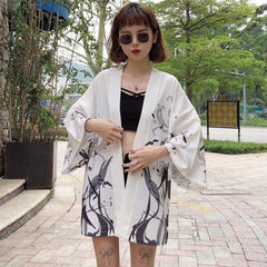 Black And White Kimono | Japan Avenue