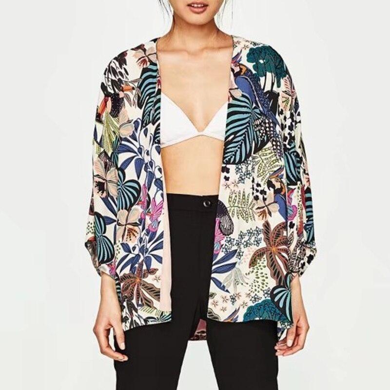 Women’s Floral Kimono Jacket