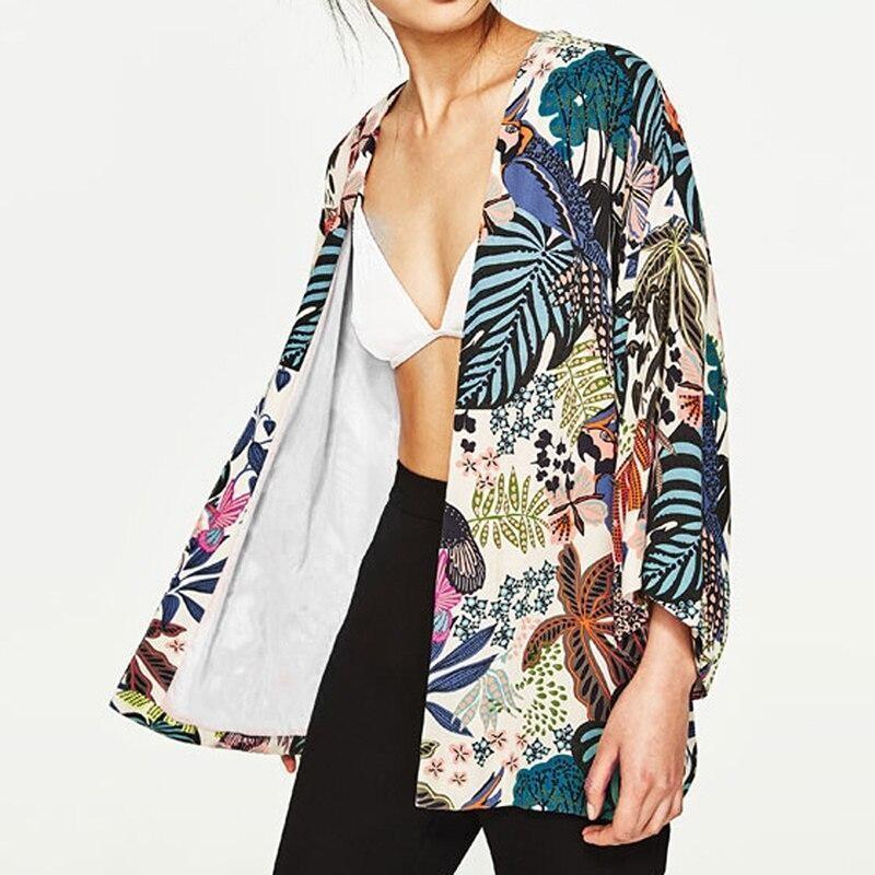 Women’s Floral Kimono Jacket