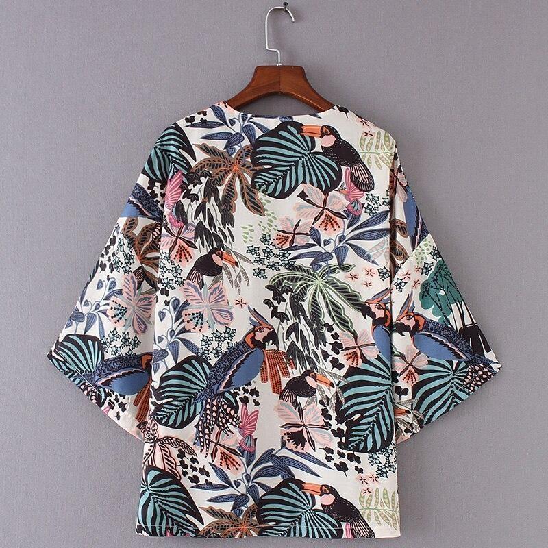 Women’s Floral Kimono Jacket