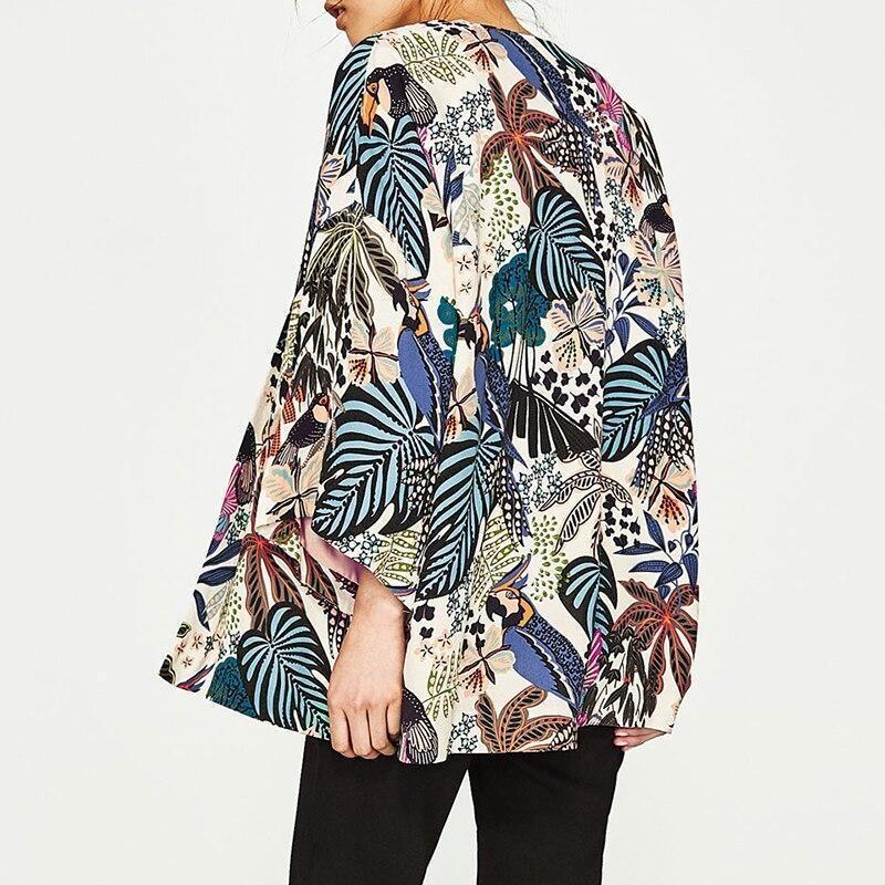 Women’s Floral Kimono Jacket