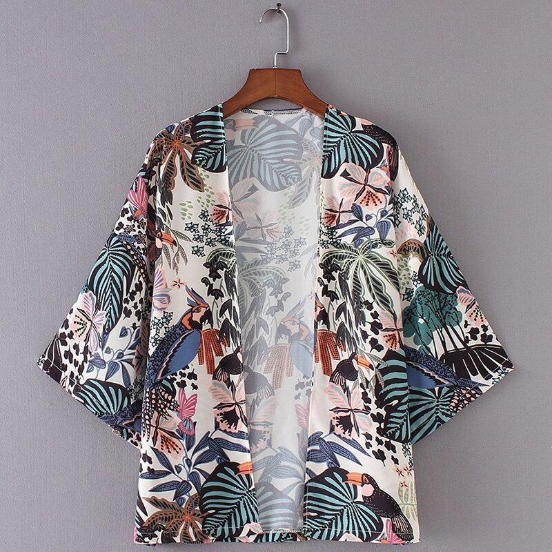 Women’s Floral Kimono Jacket