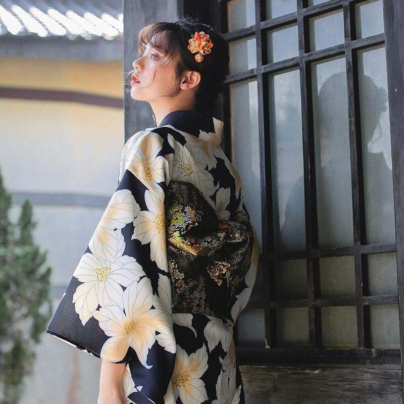 Women’s Japanese Floral Kimono - Kikyo