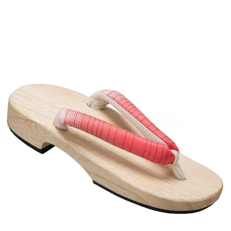 Women’s Japanese Geta Sandals - Aka Shiro 33