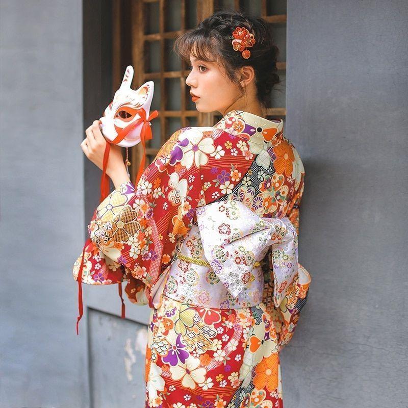 Women’s Japanese Kimono Robe - Haru