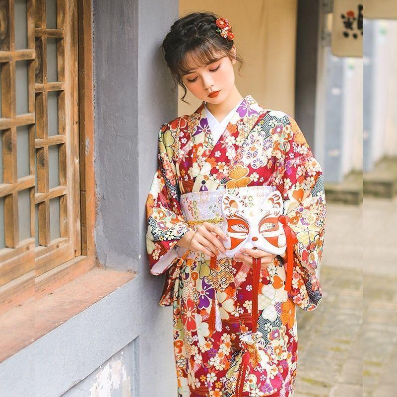 Women’s Japanese Kimono Robe - Haru