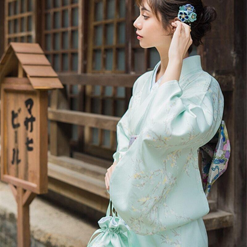 Women’s Japanese Pastel Kimono - Sakura