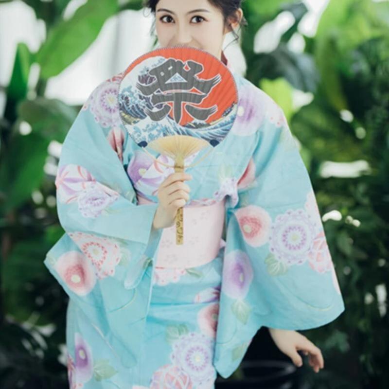 Women’s Japanese Temari Kimono One Size