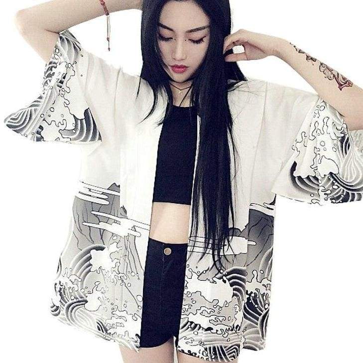 Women’s Kimono Cardigan - Dragon