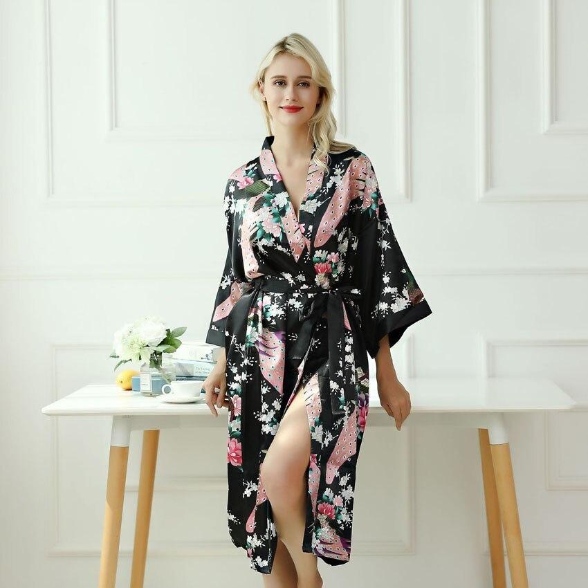 Women’s Kimono Pajamas - Black S