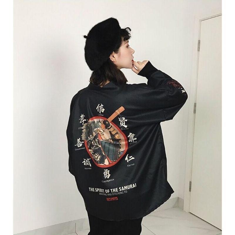 Women’s Kimono Streetwear - Samurai Spirit