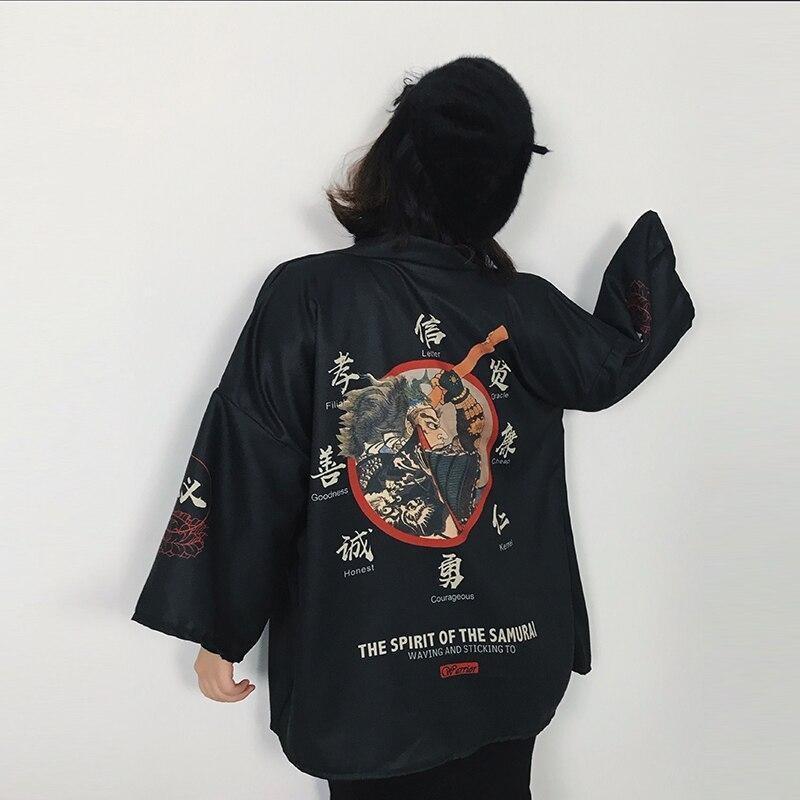 Women’s Kimono Streetwear - Samurai Spirit M