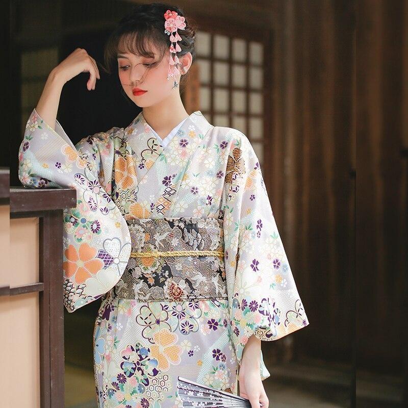 Women’s Kimono With Flowers