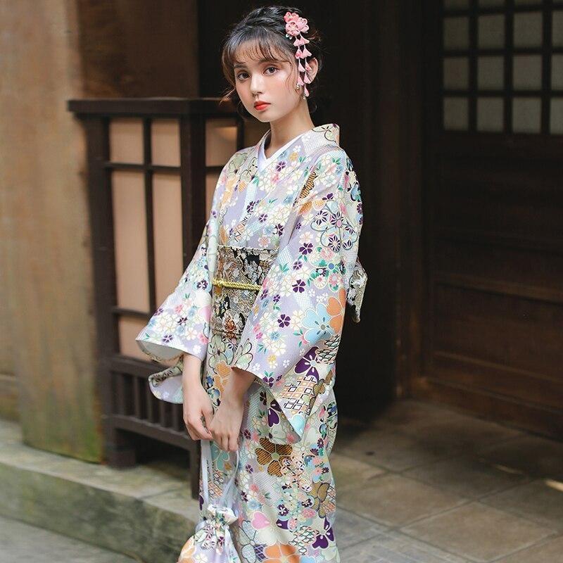 Women’s Kimono With Flowers