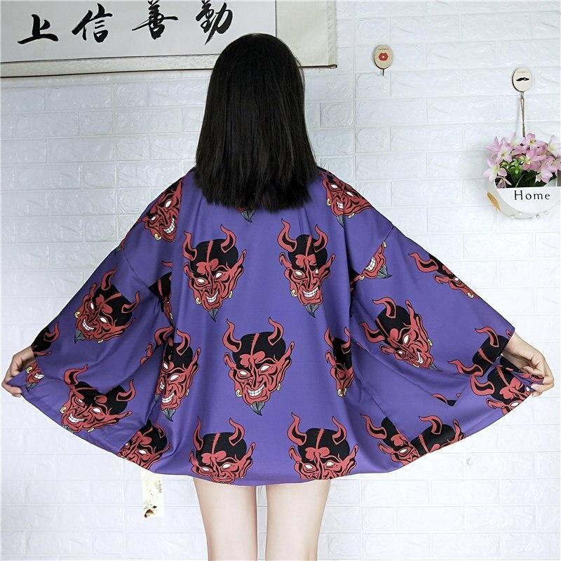 Women’s Oni Kimono Jacket Purple / One Size
