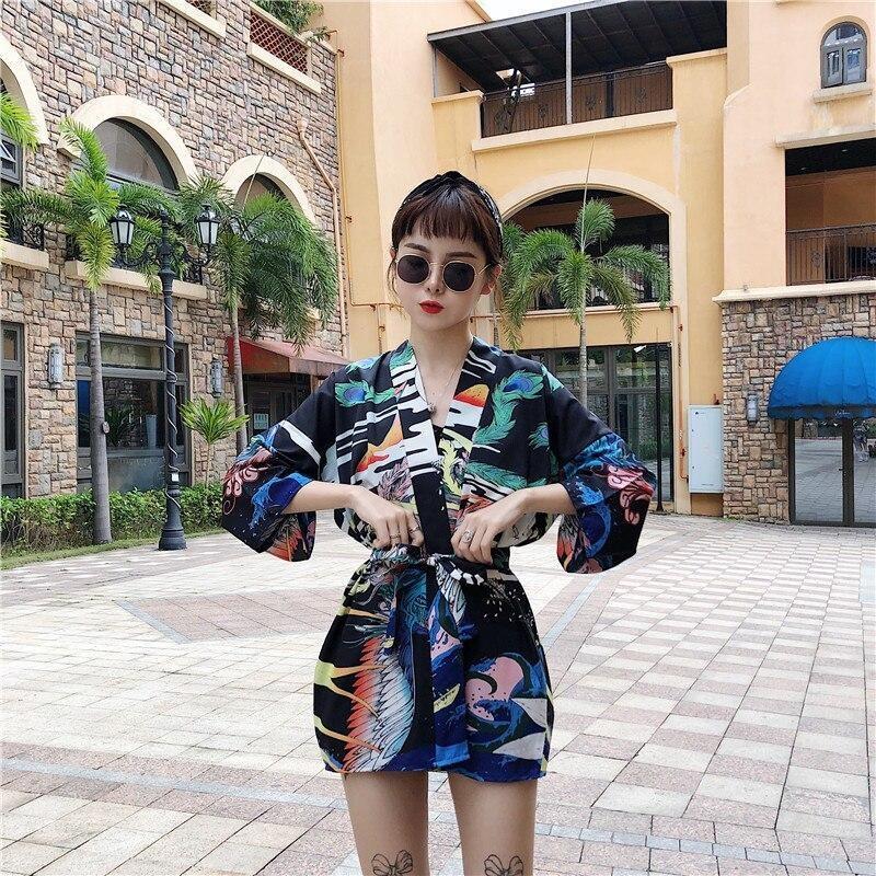 Women’s Phoenix Kimono Jacket - Houou One Size