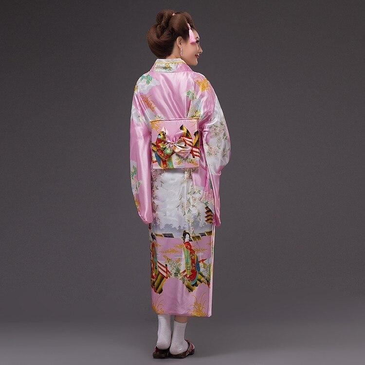 Women’s Pink Kimono Robe - Bara One Size