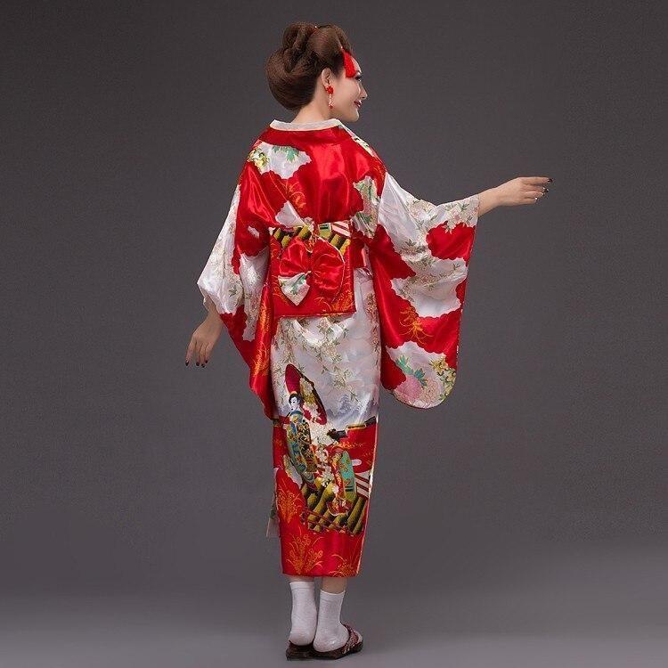Women’s Red Kimono - Beniiro One Size